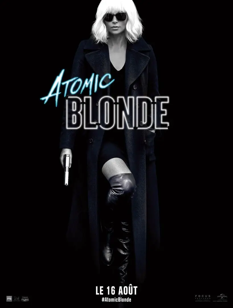 Movie Atomic Blonde (2017) Poster Prints Wall Sticker Home Decor