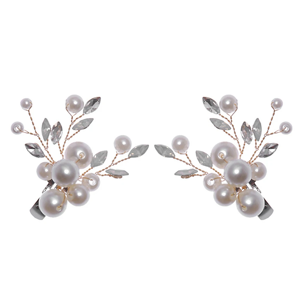 

Rhinestone Pearl Shoe Buckle Ladies Shoes Wedding Charms Bridal Clips Buckles Rhinestones Decoration Iron Wire Jewelry Miss