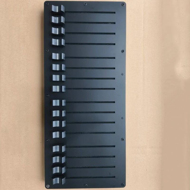 16-Channel 100mm Slide Fader USB MIDI CC Controller for DAW Music Software Type-C Interface Plug-and-Play