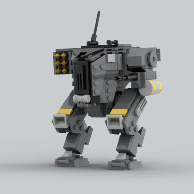 for democracy sci-fi game exosuit armor mecha bricks game fans weapon prop blocks robot gadget moc toy action figure