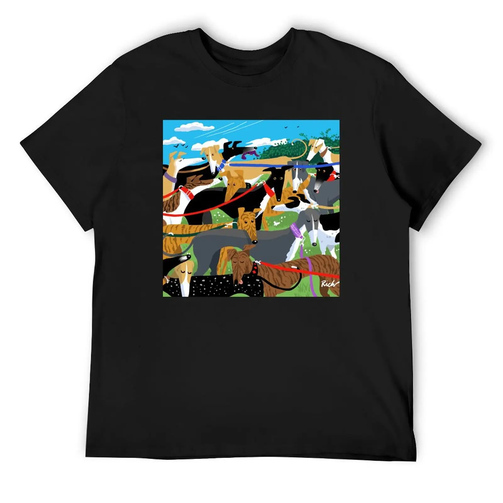 

The Greyt Day Out T-Shirt blue lock oversizeds cheap stuff oversized t shirt men