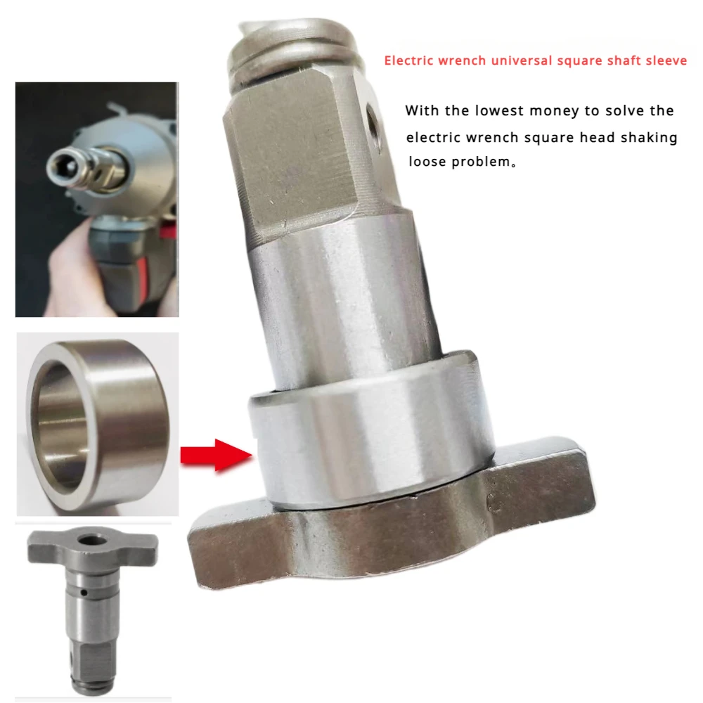 1/2 Spindle Anvil Shaft w/ 16 x 22 x10mm Bearing Sleeve Electric Wrench Parts for WU268 278 279 Worx Parkside Screwdriver B3 C3