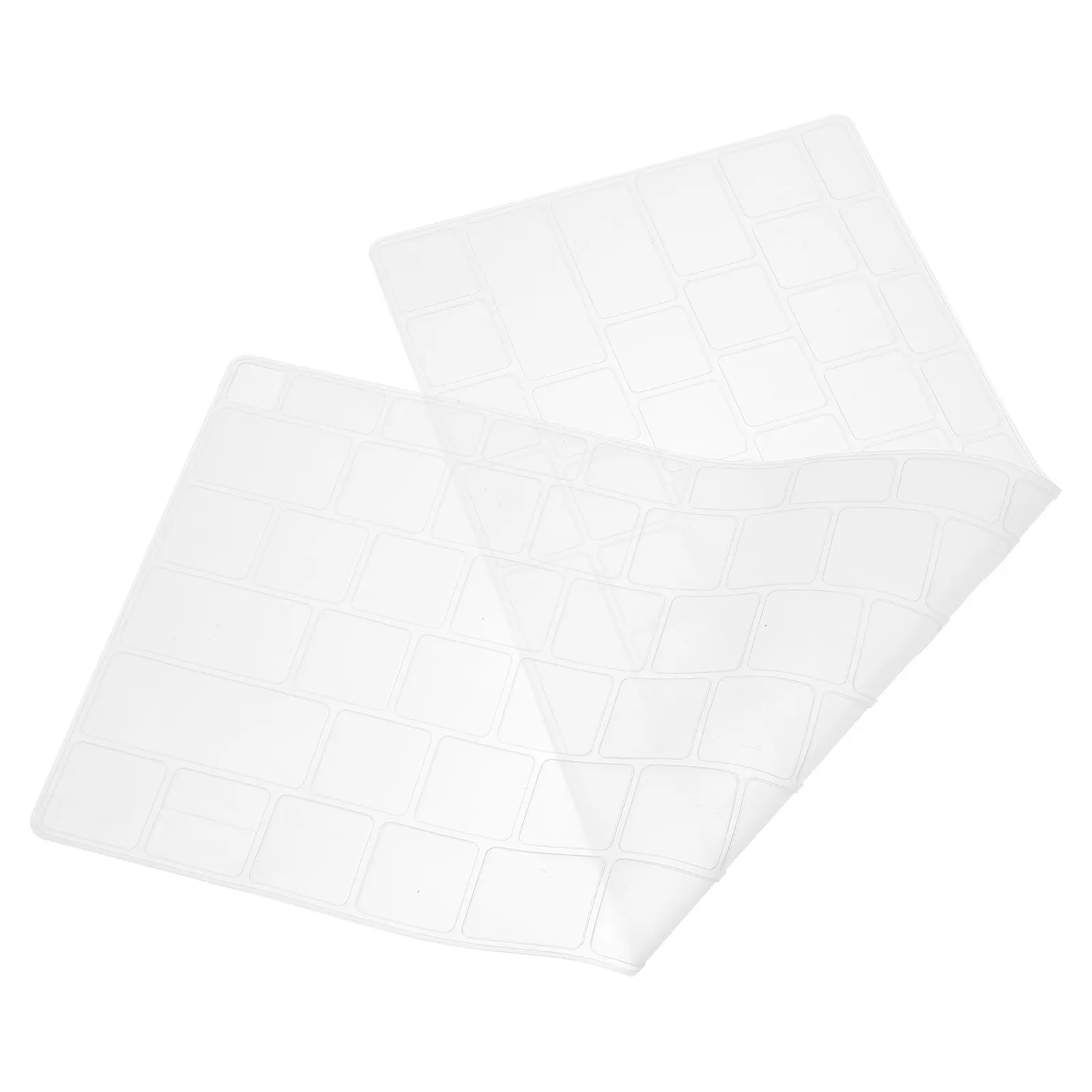 

Ultra-Thin Soft Silicone Keyboard Protective Film Individual Key Molded Fit for Laptop Backlit Keyboards Spill Dust Wear
