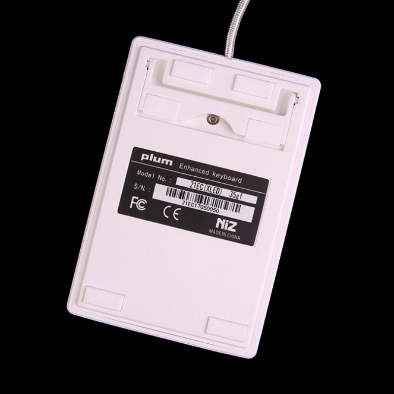 NIZ Static Capacitance Numeric Keyboard Plam 21 Key Wired Color Mixed Light 35g/45g Hot Swap Capacitive Button Office Keyboard