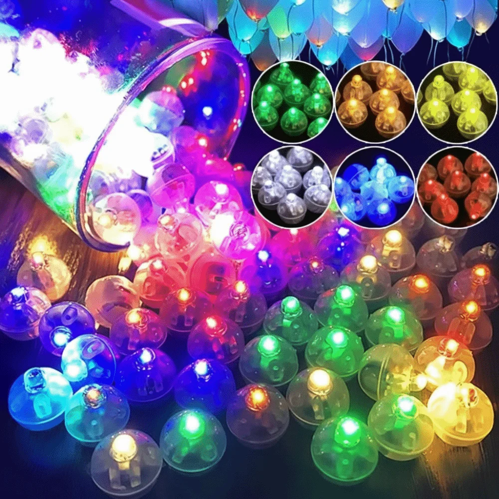 5pcs Warm Yellow LED Ball Light Small Size Handmade Craft Glow Ball Light DIY Accessory Warm White Mini Round Light Sachet Decor