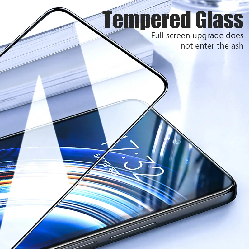 1/2/3/4/5PCS Full Cover Tempered Glass For Redmi Note 12 11 10 9 8 Pro Plus 5G 11S 10S 9S Screen Protector for Redmi 10 10C 9C9A