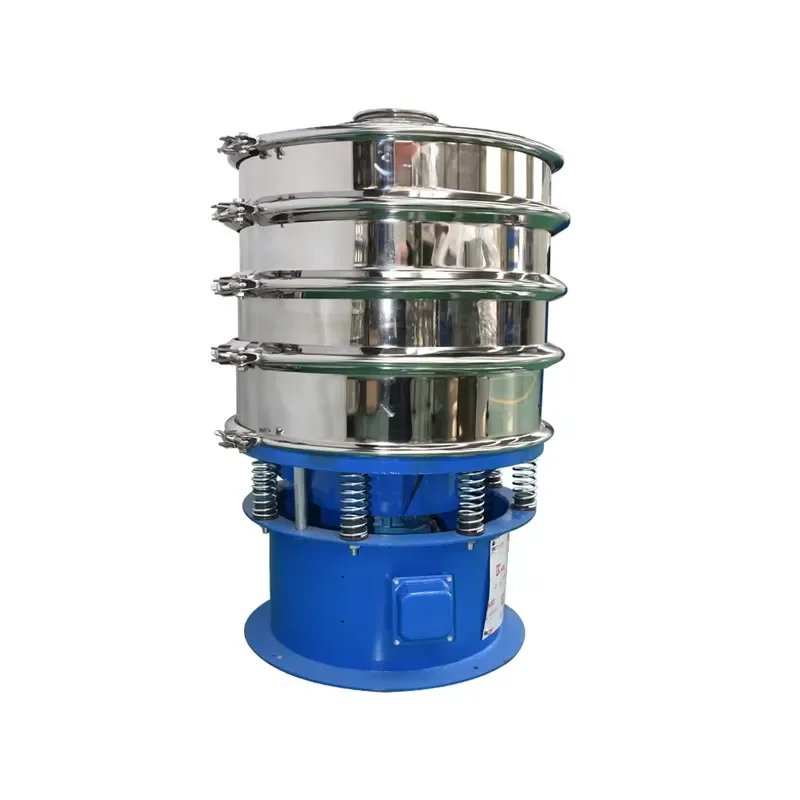 600 Type 3 Layer Vibrating Liquid Sieve Vibration Siever for Early Flour Sieving Machine Mining Machinery