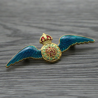 Crown Eagle Hight Quality United Kingdom Badges UK British Empire RAF Royal Air Force Pilot Medals Souvenir Gifts Wholesale