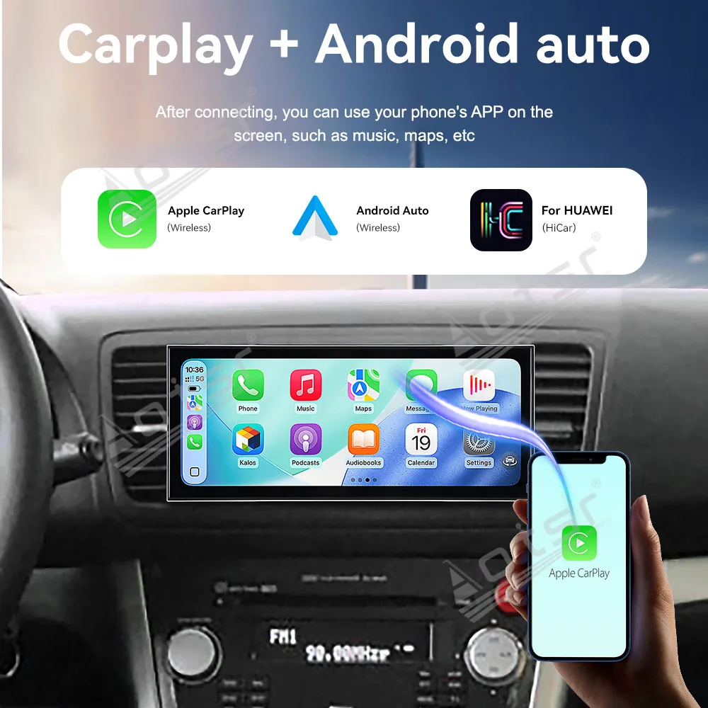 15.8” Android CarPlay For Subaru Legacy/Outback 2004-2009 Radio Touch Screen Multimedia Player GPS Navigation car accessories