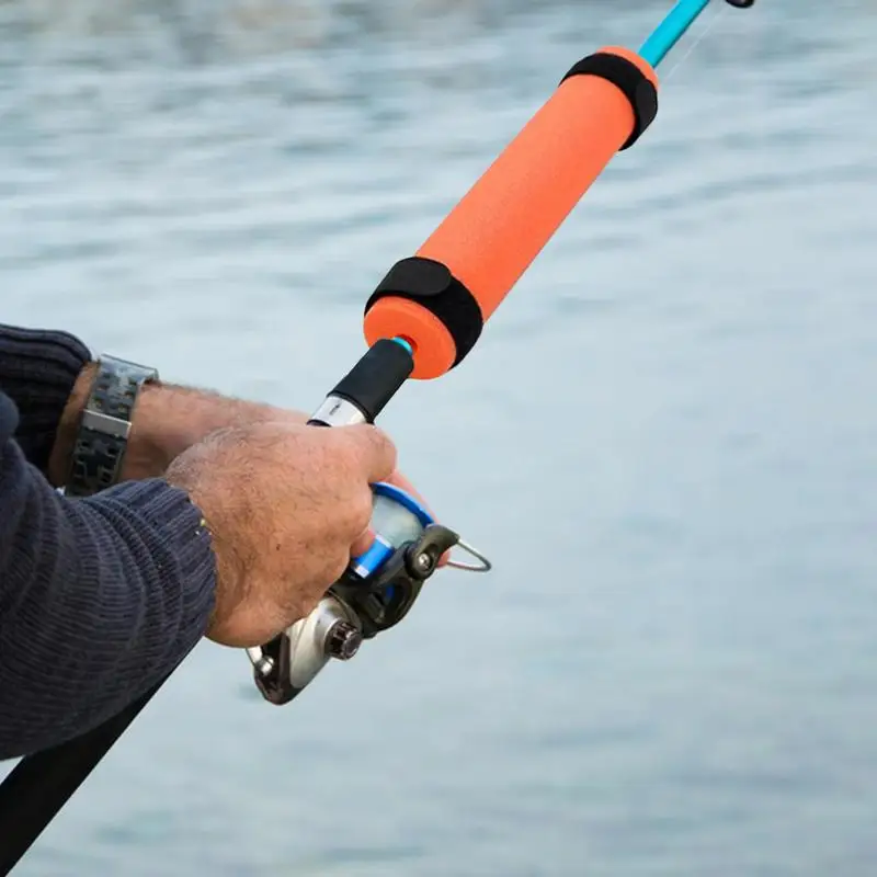 Copertura in spugna per canna da pesca Galleggianti per canna da pesca per kayak 6 pezzi Canna galleggiante Cuscino per canna da pesca Accessori per