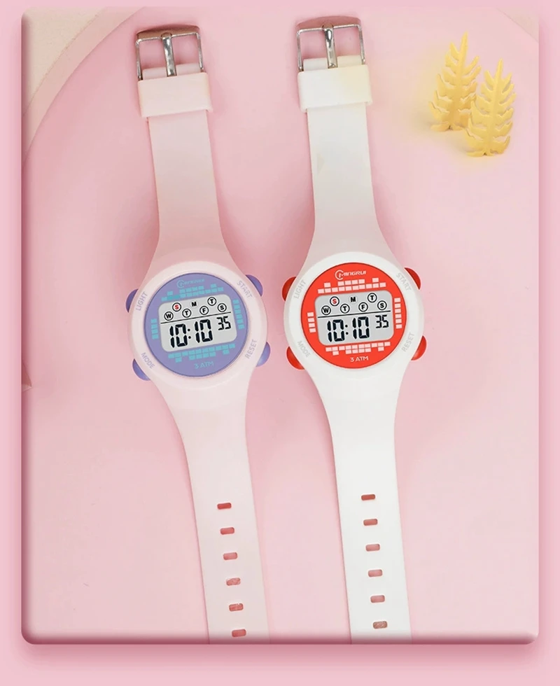 Kids Sport Watches Alarm Stopwatch Children Digital Watch For Boys Girls 30M Waterproof Military Student Electronic Wristwatch