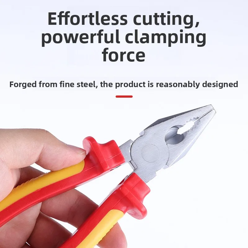 

Набор инструментов для электрика: 6-дюймовые кусачки для проводов, 8-дюймовые длинногубцы, набор тисков, многофункциональные плоскогубцы. Производитель инструментов.