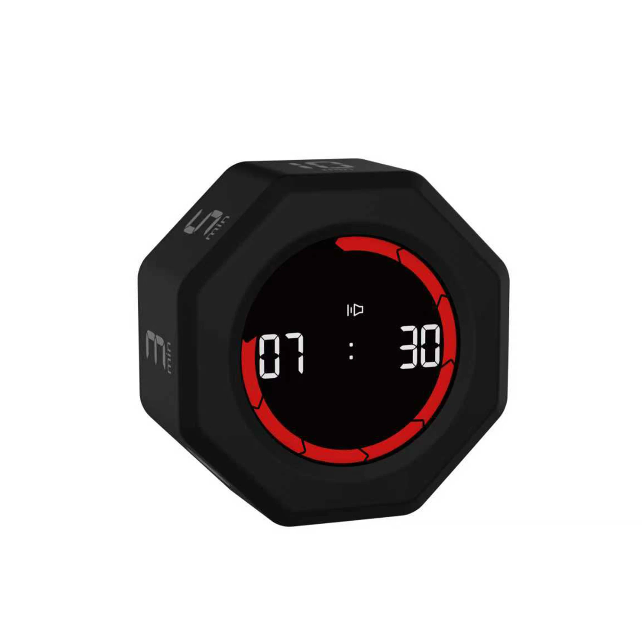Flip Pomodoro Timer Gravity Sensor LED Productivity Timer USB-C Rechargeable Countdown 3/5/10/25/60 Timer for Work Study Kitchen