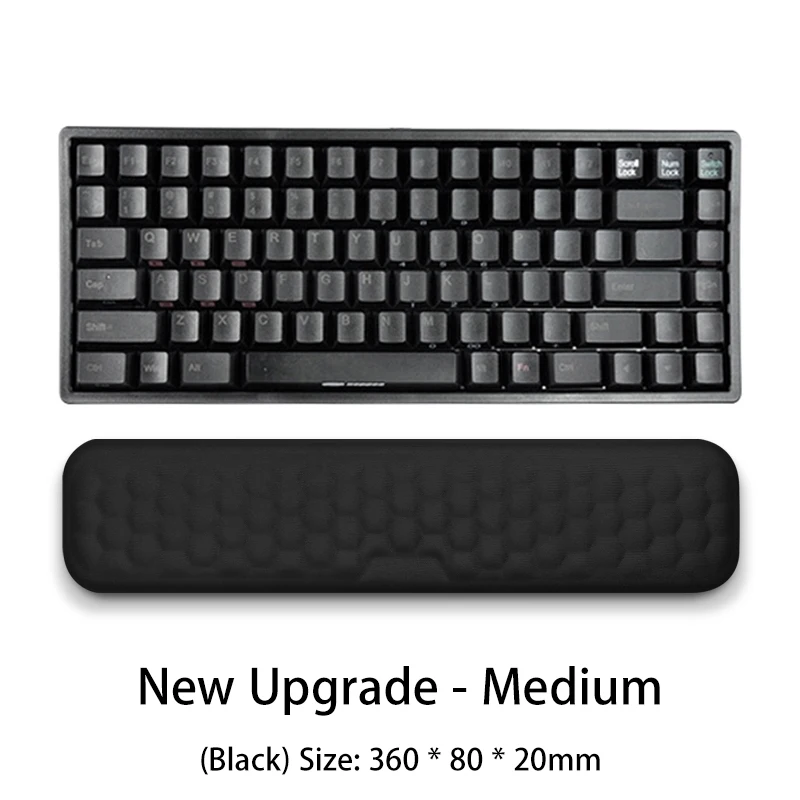 Tastatur Maus Handgelenk Rest Pad Memory Foam Hand Rest Unterstützung Unterstützung Ergonomische Handgelenk Kissen Pad Memory Foam Für Notebook Laptops