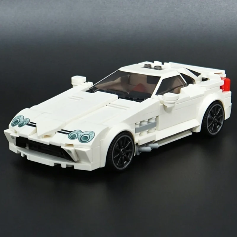

Speed Racing Car Model MOC Building Bricks SLR Top Tier Sports Car Modular Technology Children Holiday Gifts Assemble Toys Suit