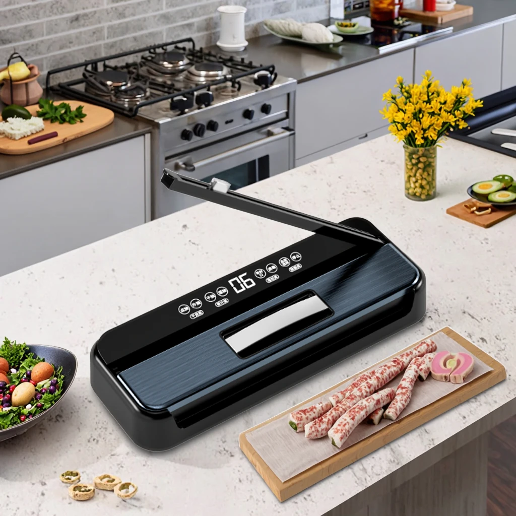 

Мини-вакуумный упаковщик для продуктов для домашней кухни, вакуумный упаковщик для хранения продуктов