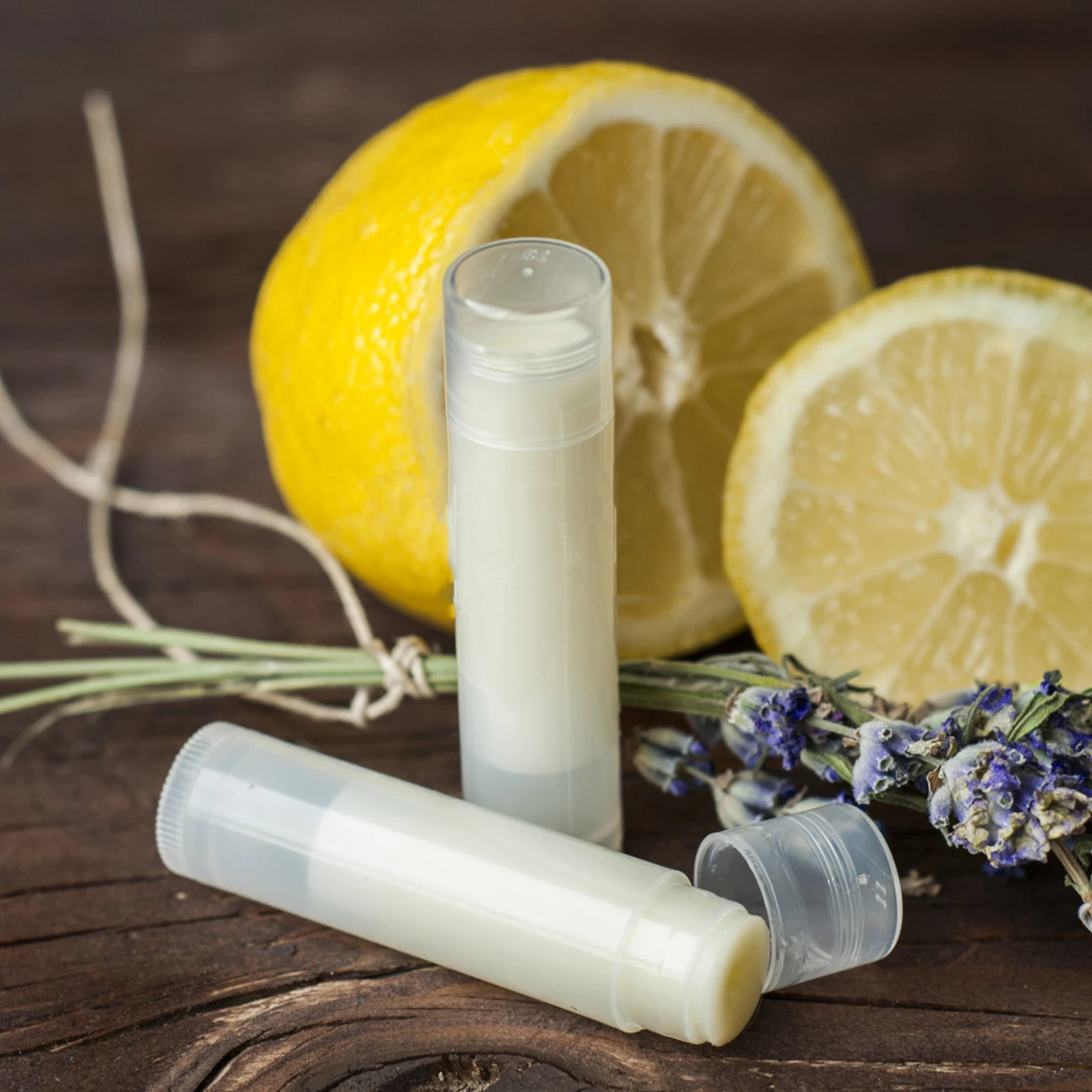 

50Pcs Refillable Lipstick Tube Empty Lip Balm Container for Homemade Lip Gloss Compact Design Easy to Carry Fine Workmanship