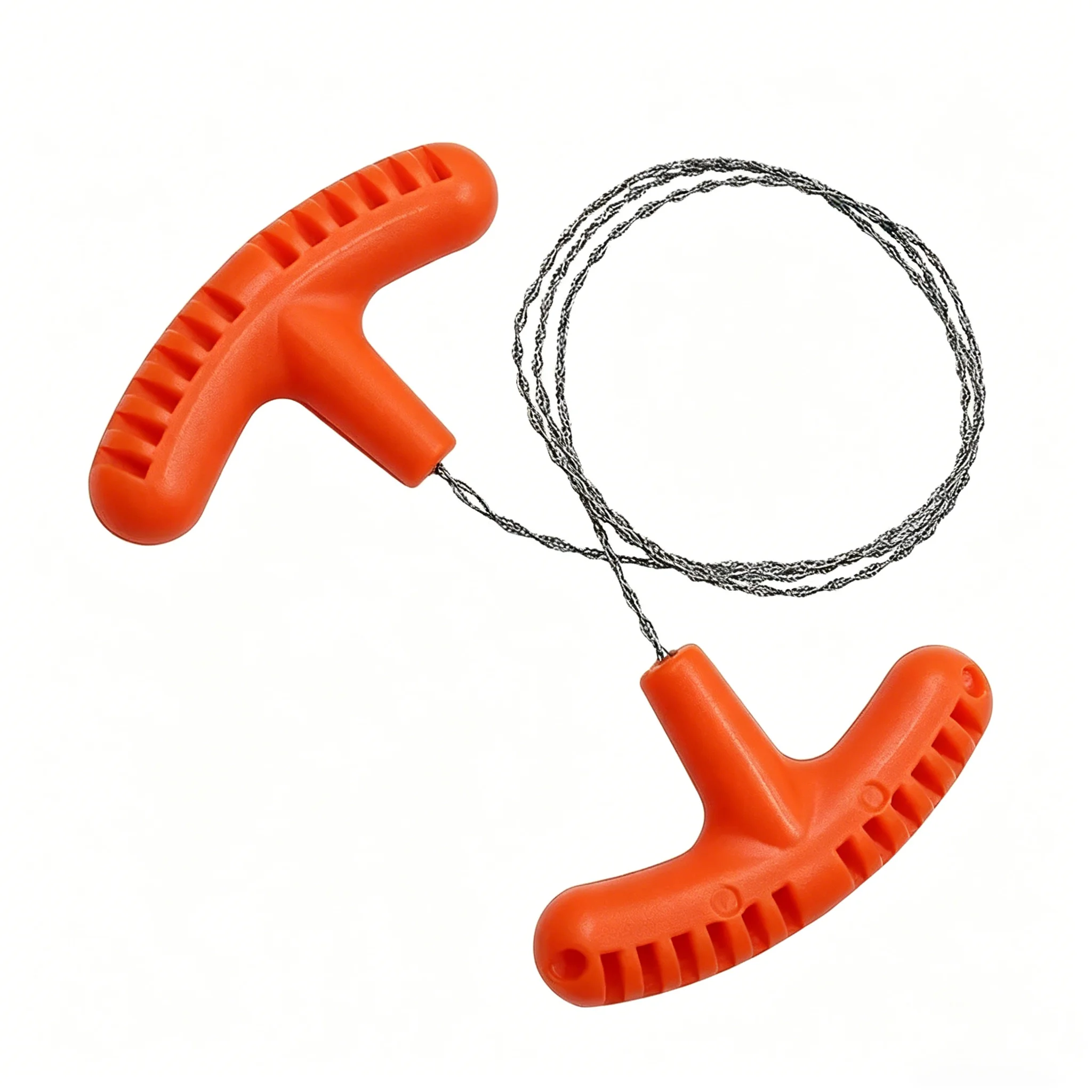 Orange Mini Pocket Wire Saw High-Quality Multi-Purpose Stainless Steel for Outdoor Camping Emergency Survival Gear Tools