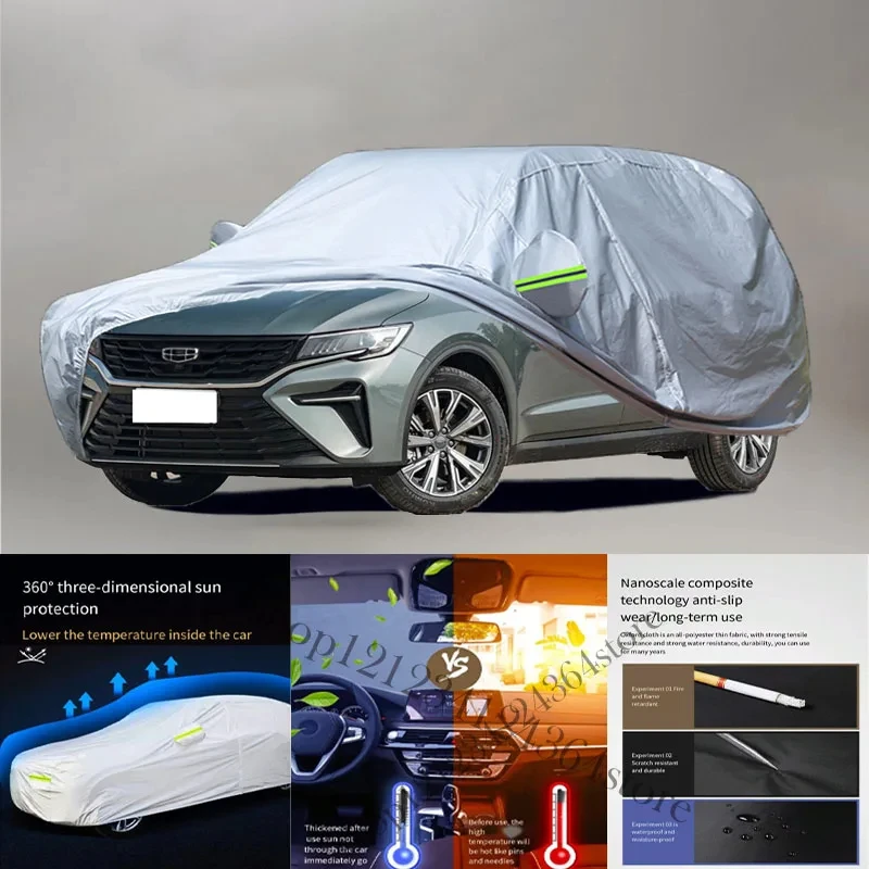 

For Geely-JIAJI-fitAuto Anti snow Anti dust Anti-uv Anti peeling paint And Anti Rainwater 210t car cover Car cover protection