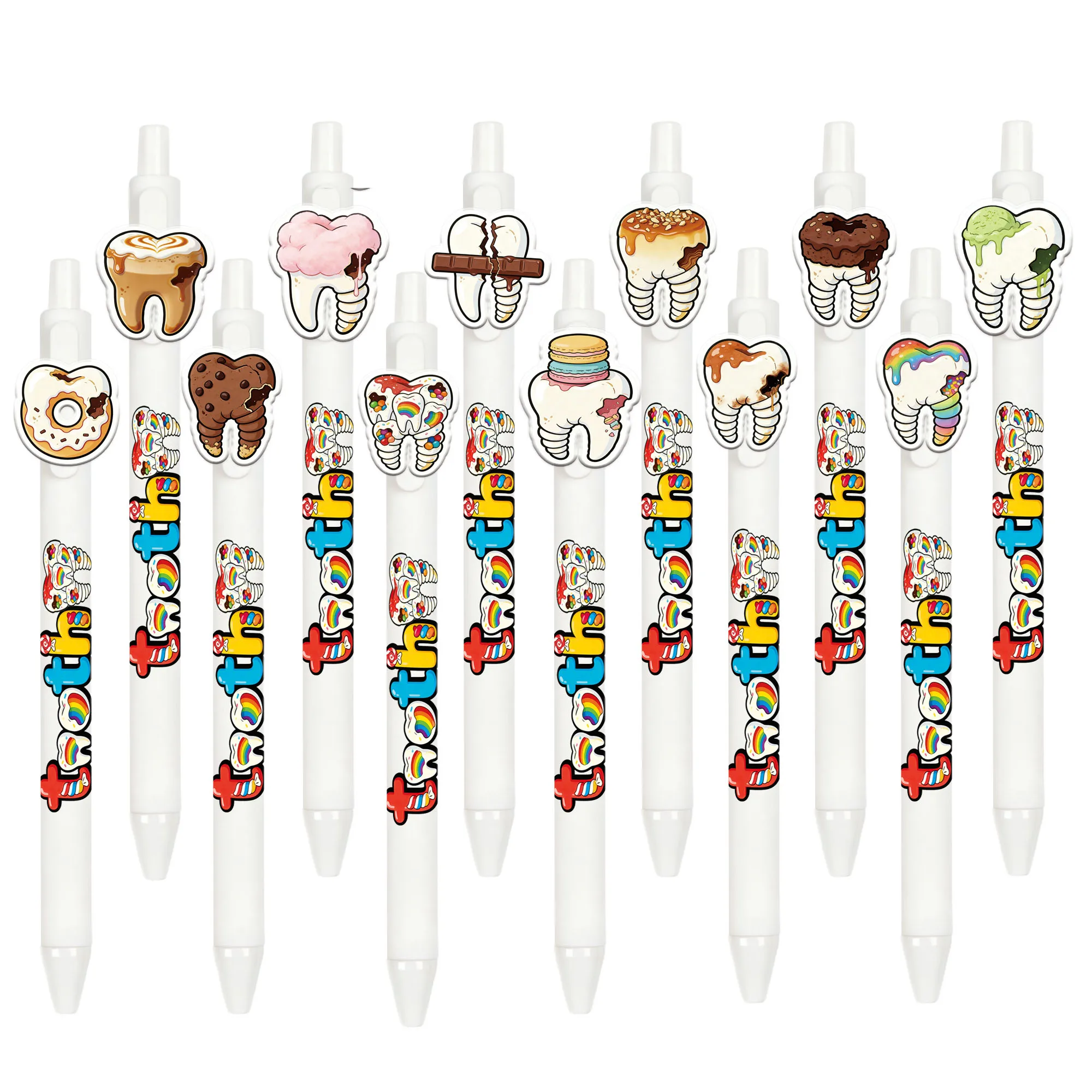 

Набор из 12/15 шариковых ручек с тематикой стоматологии: веселое начало учебного года, для плавного письма, для студентов, для подписи, канцелярские принадлежности