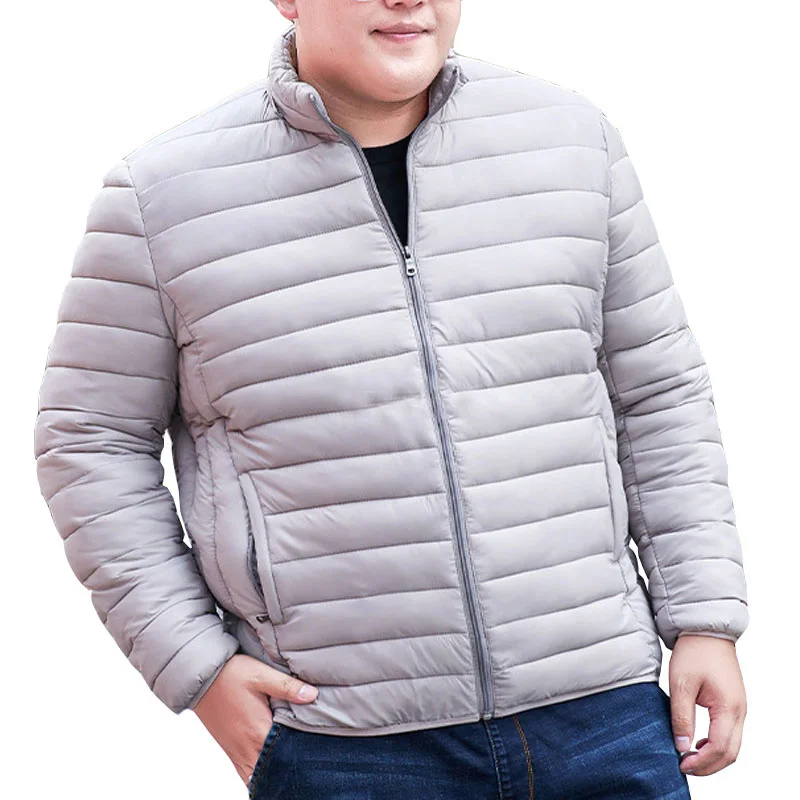 Autumn Winter Large Size 195kg 14XL Men Jackets 13XL Bust 169cm Plus Size Coat