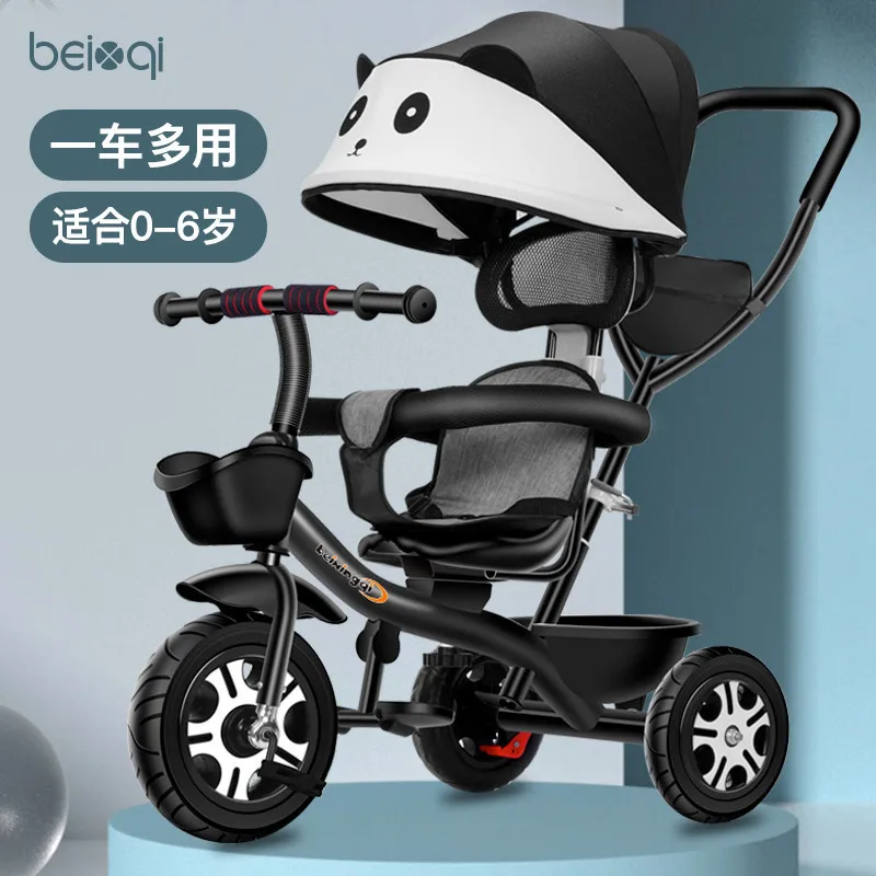 

Children's Tricycle Baby's Bicycle Toddler's Stroller Bicycle Rotating Seat Three Wheels Stroller 1-3 To 6 Years Old