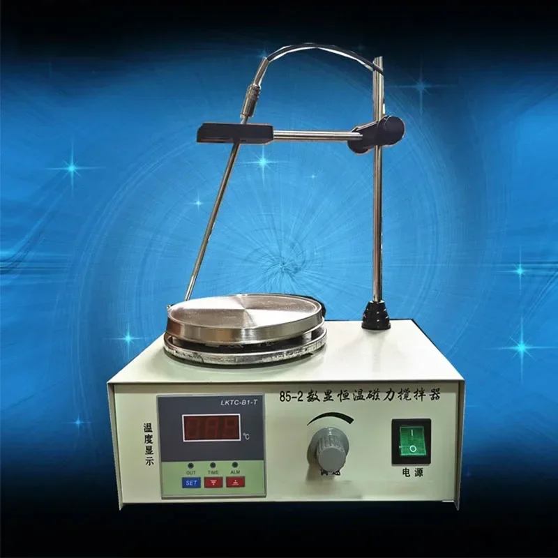 220 فولت جديد درجة حرارة ثابتة المغناطيسي التدفئة النمام مختبر درجة حرارة ثابتة المغناطيسي اثارة شاشة ديجيتال Magneti