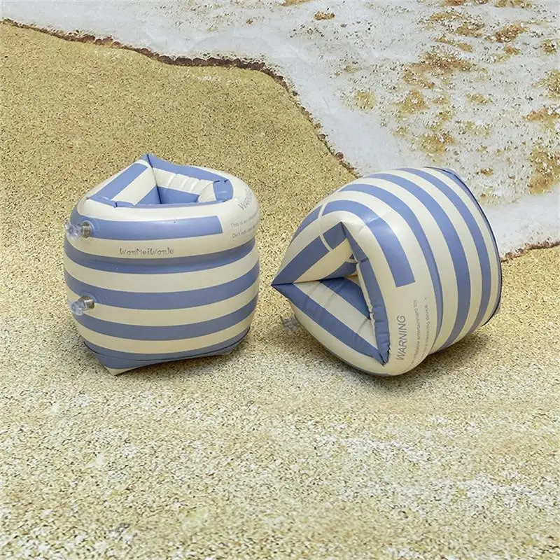 حلقات سباحة للذراع للأطفال والكبار أكمام أذرع تبريد عائمة قابلة للنفخ كيس هوائي مزدوج عوامة للذراع ملحقات السباحة