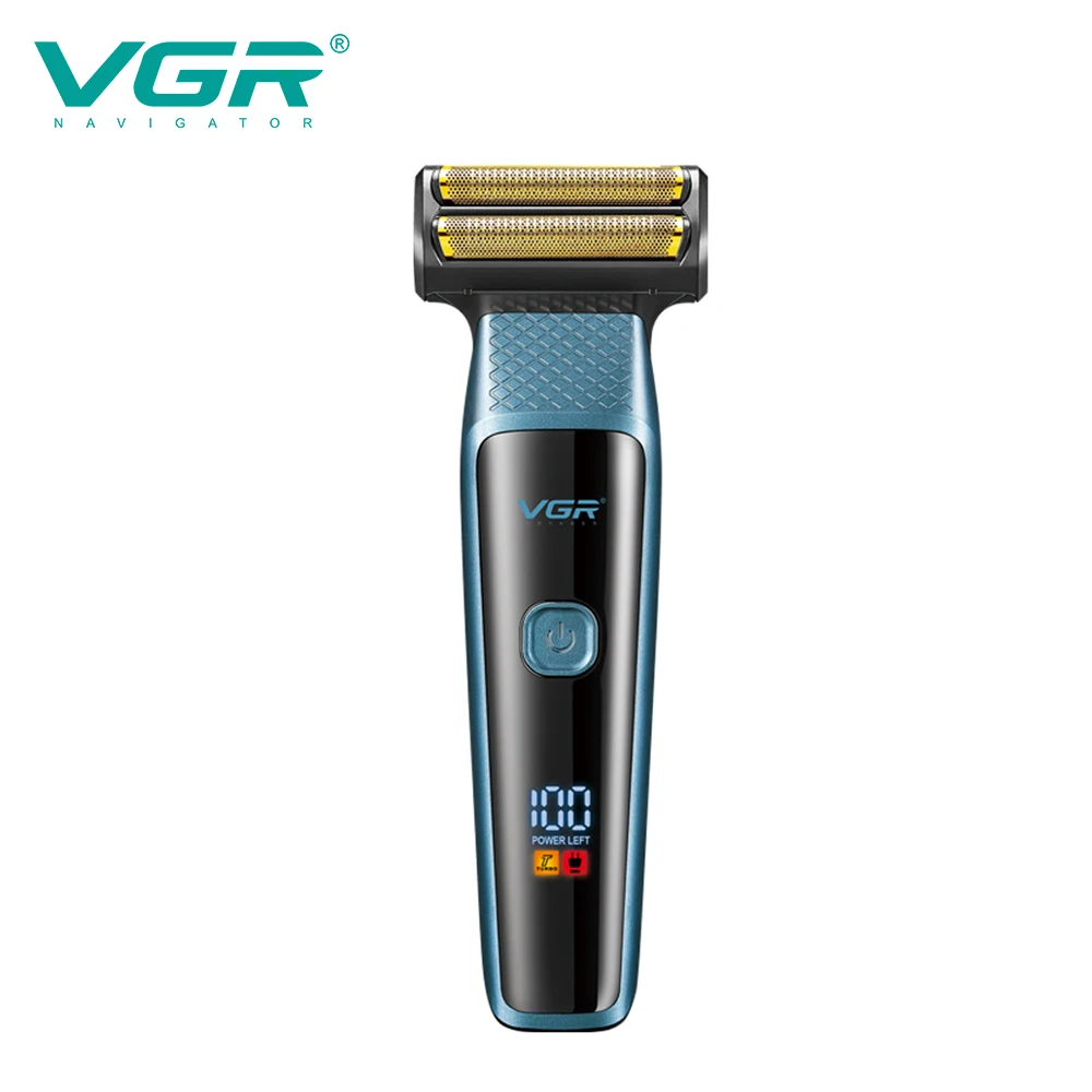 VGR 3-in-1 Hair Trimming Set Electric Hair Clipper Nose Hair Trimmer Men's Shaver Cleaning and Hair Removal Machine V-366