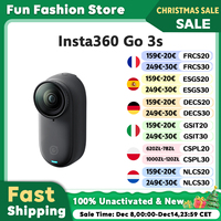 Insta360 New GO 3S – 4K Tiny Camera, Portable and Versatile, Hands-Free, POV, Mount Anywhere, Stabilization