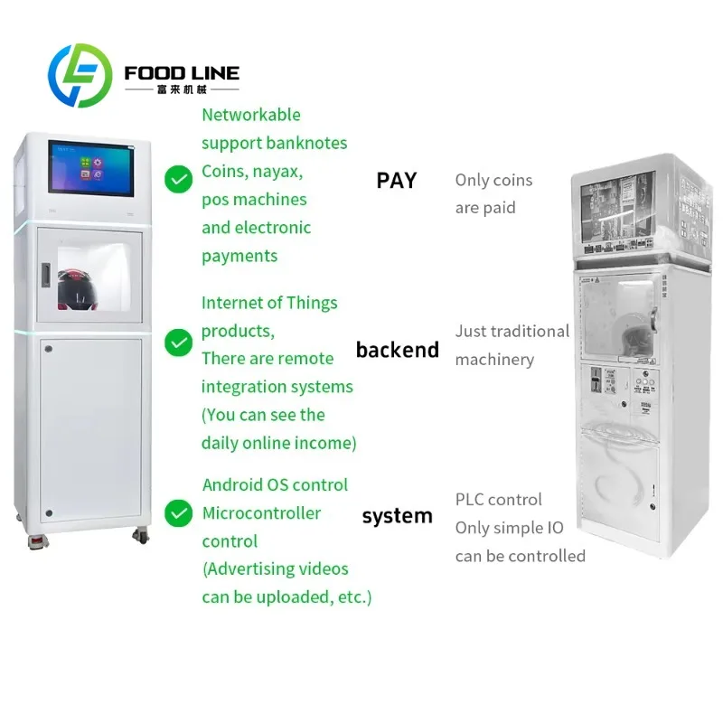 customized vending helmet cleaning machine with advertising screen bulk order discount for public and commercial use