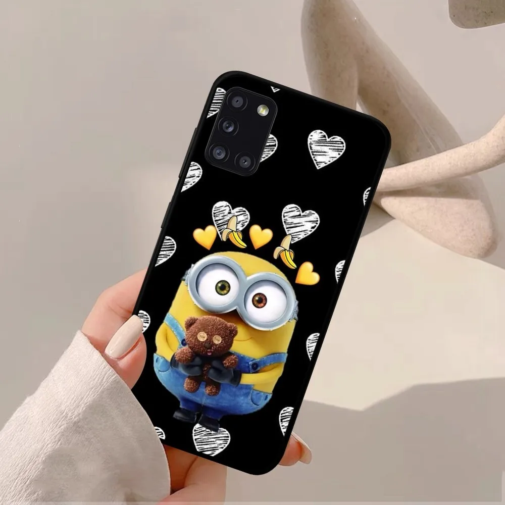 Cartoon Cute M-Min-ions Phone Case For Samsung A 10 11 12 13 20 21 22 30 31 32 40 51 52 53 70 71 72 73 91 13 shell