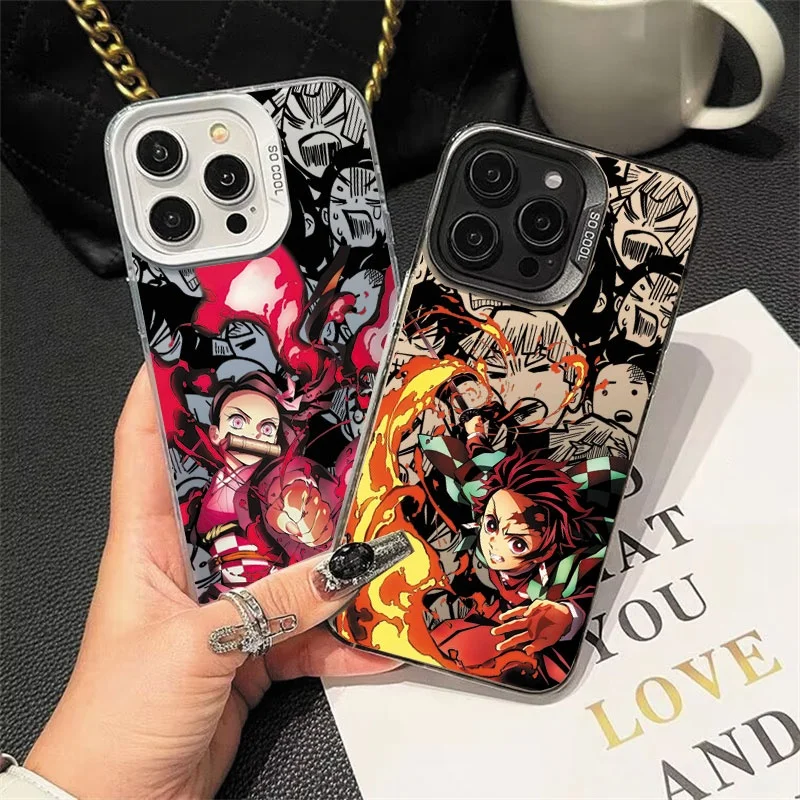 

Demon Slayer Kamado Tanjirou Nezuko Casing For Huawei Honor X6B X7B X8A X9C Smart 90 70 200 400 Pro Lite P30 P40 Pro IMD Cover