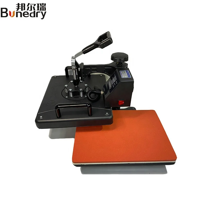 29*38cm heat press machine Semi-Automatic Transfer double station pneumatic machine for clothing T shirt