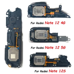 Loudspeaker Flex For Xiaomi Redmi Note 12 4G 12S 12 Pro Plus 12r 12 Turbo Loud Speaker Buzzer Ringer Replacement Part