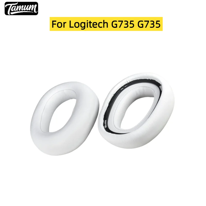

For Logitech G735 Wireless Gaming Headset Ear Cushions Soft EarpadsEar Cushion Repair Parts Memory sponge Headphone Accessories