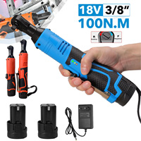 Cordless Ratchet Wrench 3/8Inch Electric Rechargeable Screwdriver Removal Screw Nut Car Repair Tools Impact Wrench Power Tool