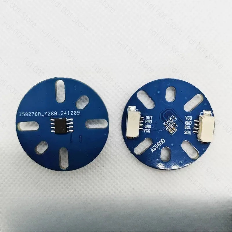 For Magnetic Encoder Module 12-Bit High Precision I2C Angular Speed Measurement with Radial Magnet Porous Load FOC