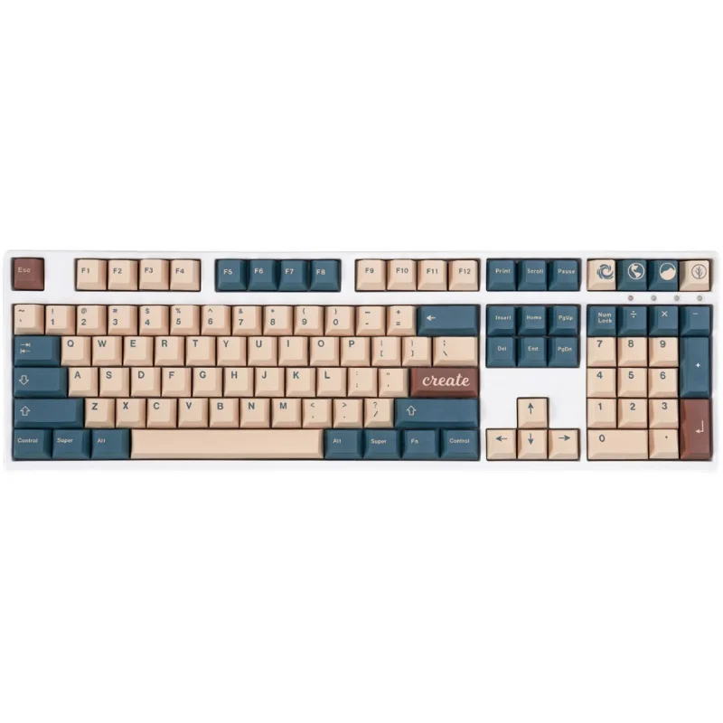 GMK Earth Tones Earth Key Hat PBT Thermal Sublimation Complete Set of Original Factory Highly Adapted Mechanical Keyboard