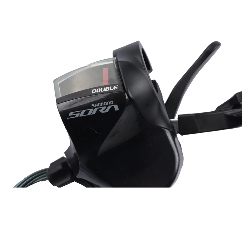 Shimano SORA R3000 Shifter Lever 2x9 3x9 Speed Road Bike R3000 Shifters Triggle A Pair Black with Cable Bike Bicycle Accessories