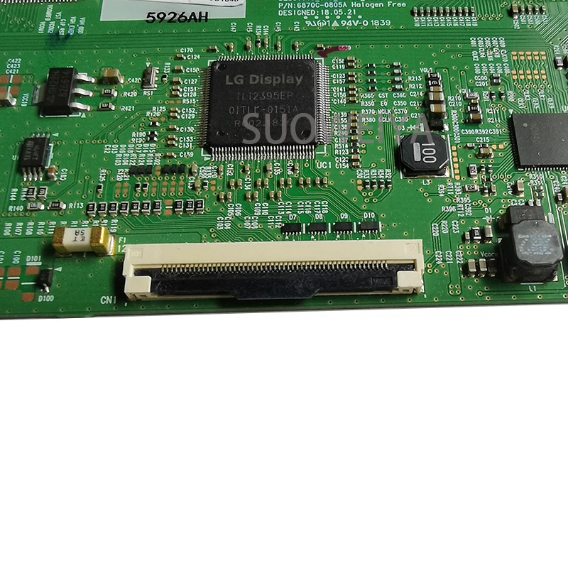 100% Tested Original 6870C-0805A V19_UHD_TM120_V0.3 TCON Board For LG TV Board 6870C 0805A Original Display Equipment 6870C0805A