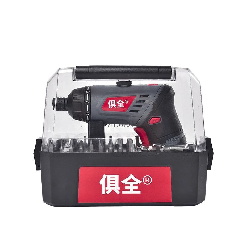 مفك براغي كهربائي منزلي محمول قابل لإعادة الشحن، مفك كهربائي مفتوح متعدد الوظائف، مثقاب كهربائي صغير