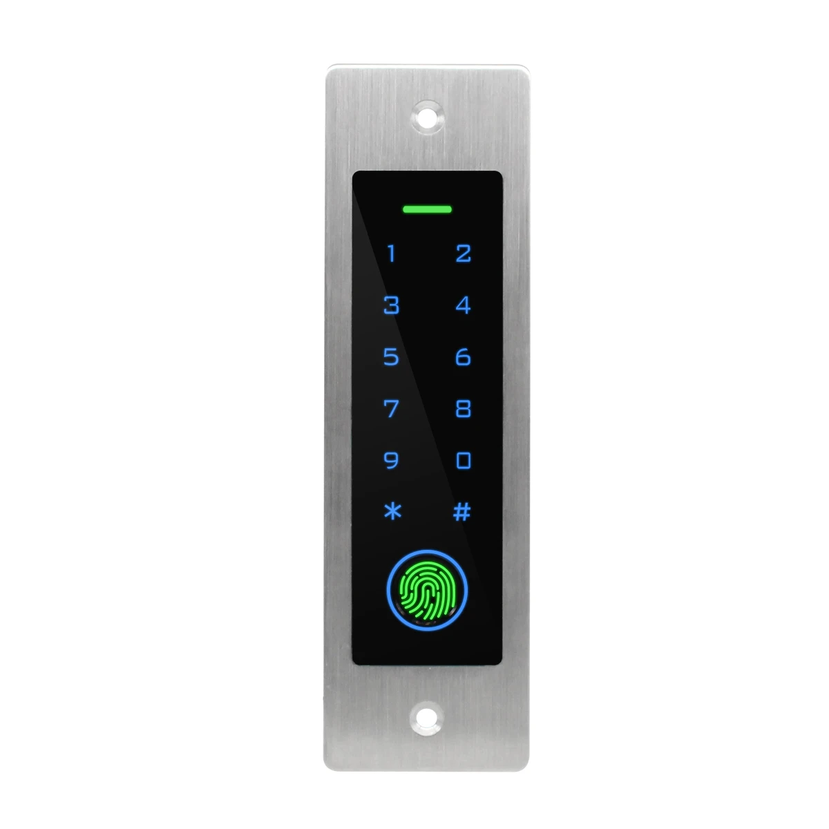 EF4 IP66 Waterproof Metal Fingerprint Electric Lock Embedded keypad Access Control Lock RFID 125Khz Reader WG26 1000 User