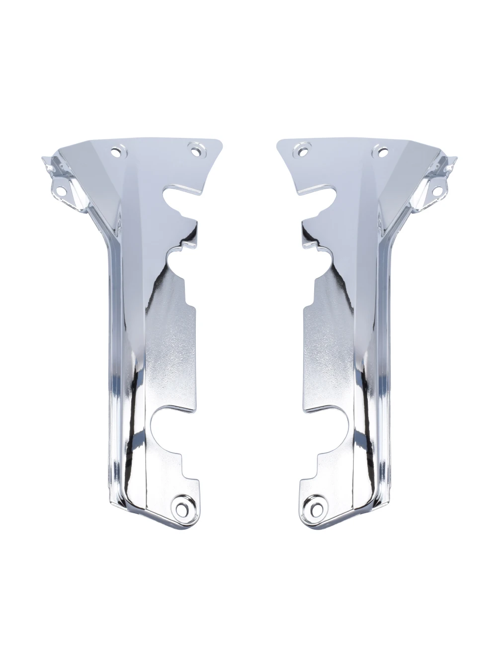 

For Honda GL1800 Goldwing 2001-2017 / F6B Goldwing 2013-2017 Motorcycle Passenger Floorboard Side Covers Chrome