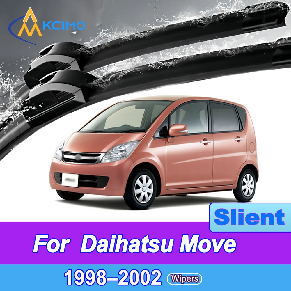 

Quiet Beam Wiper Blades 2pcs Windscreen Window Car Accessories For Daihatsu Move L900 1998-2002