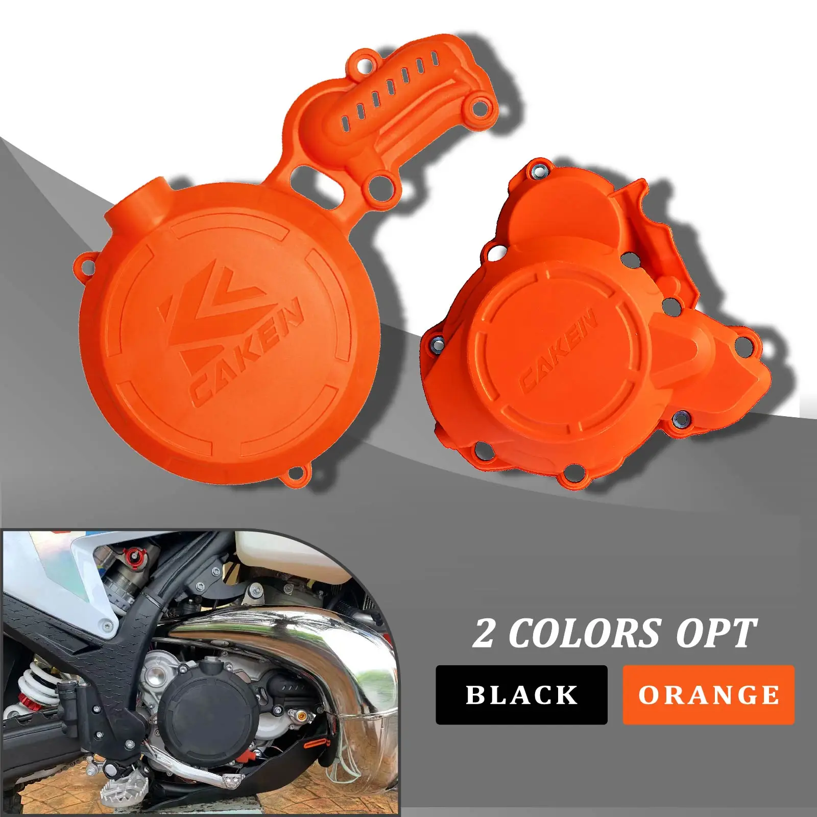 

Universal tools Motorcycle Clutch Guard Ignition Water Pump Cover Protector For HENGJIAN HJMOTO HJZ300 Z300 Enduro Dirt Pit Bike