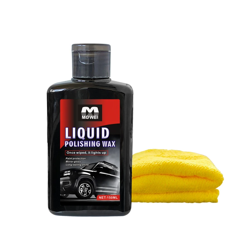 Pro Car Polish & Coating Wax - Scratch/UV Protection, Restores Paint/Trim/Headlights, Nano Hydrophobic, Instant Gloss Kit image 5