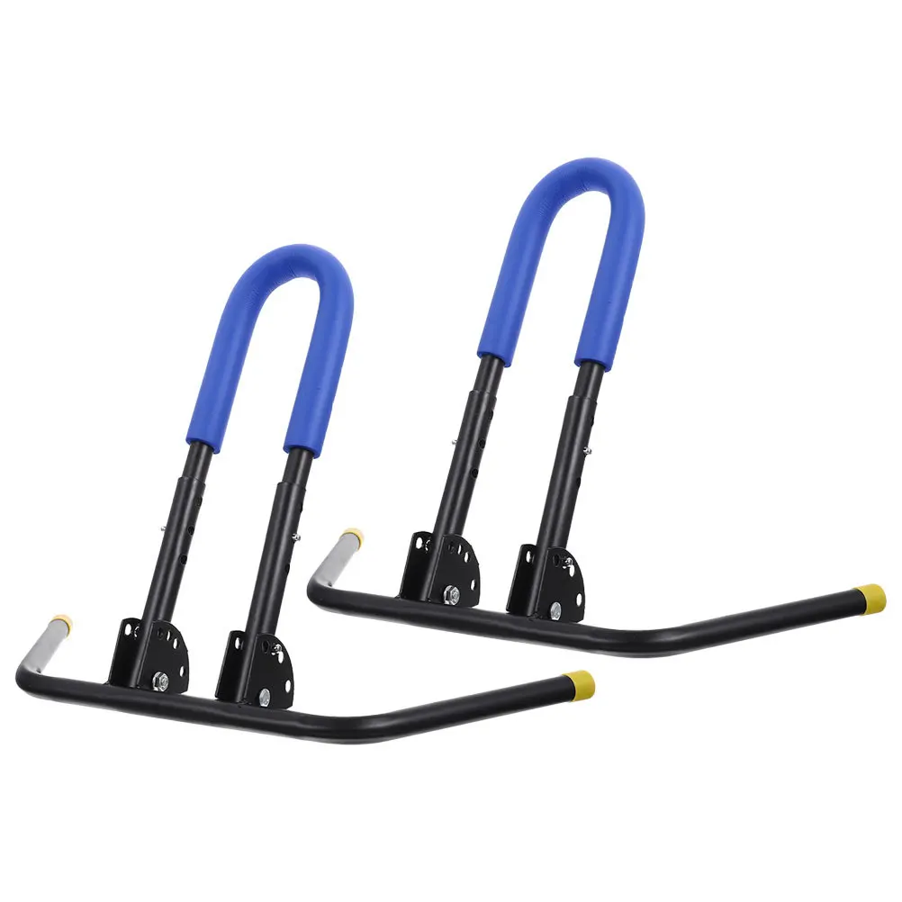 

2Pcs Balance Bike Stand Holder Durable Metal Kickstand for Bike Floor Rack Garage Storage Bicycle Parking Rack