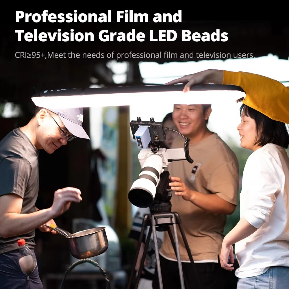 Portable Handheld Light Emitting Diode Light Stick, RGB Tube 2500k-10000k, Full Color Air Inflatable Video Fill