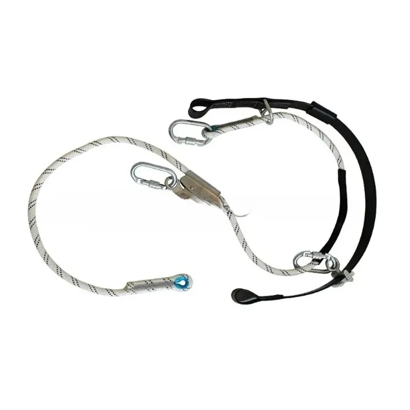 2M Pole Climbing Anti‑Fall Safety Belt Lineman Aerial Work Harness Telecommunication Electric Pole Protective Strap
